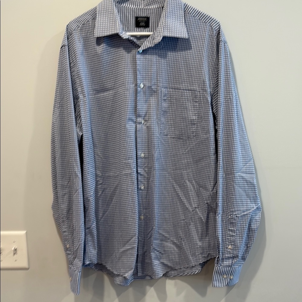 Arrow Blue Relaxed Fit Casual Shirt